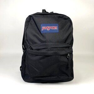 Jansport Classic Superbreak One Backpack Black Lightweight School Travel Gym